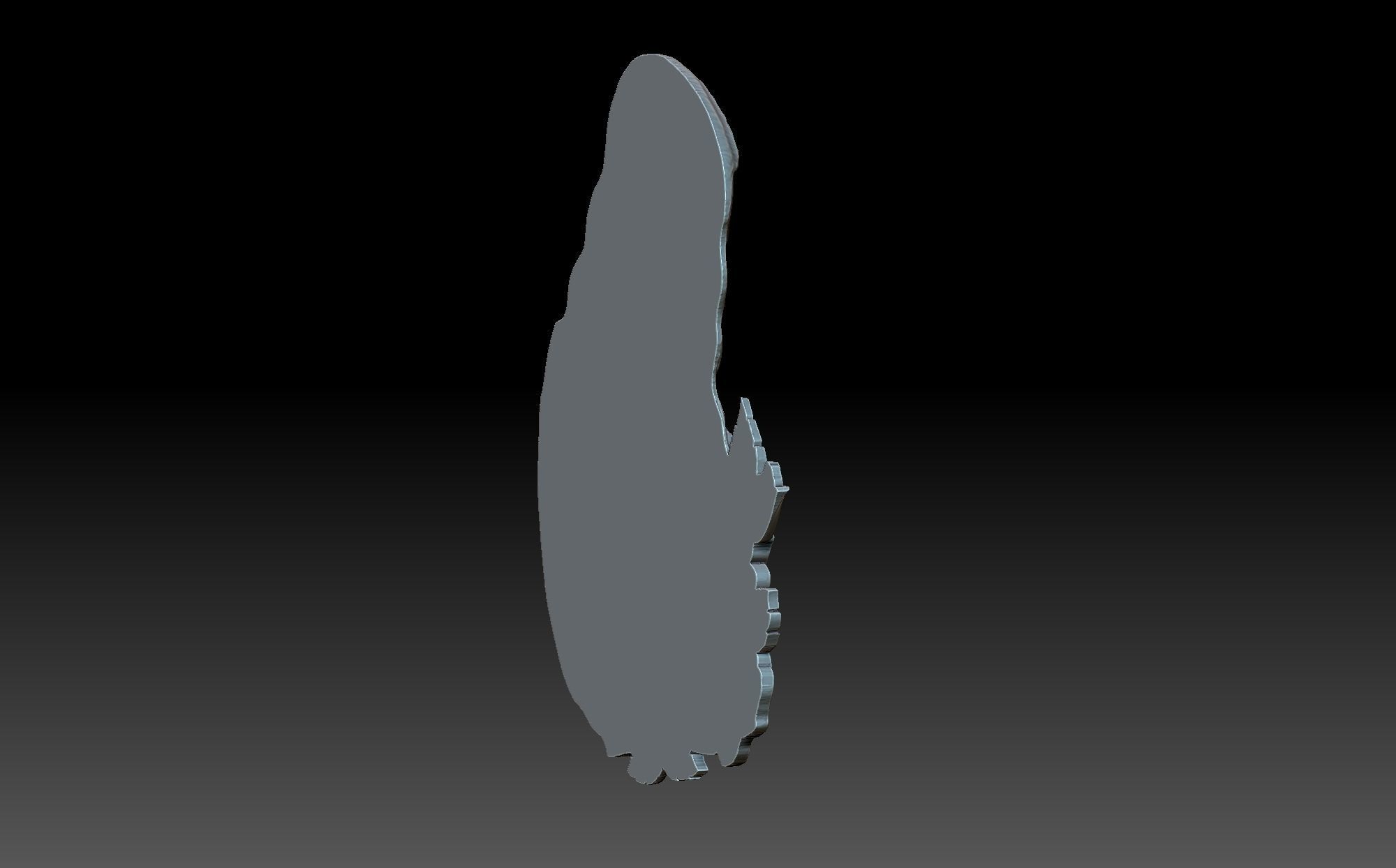 Jesus with flowers 3D print model_5