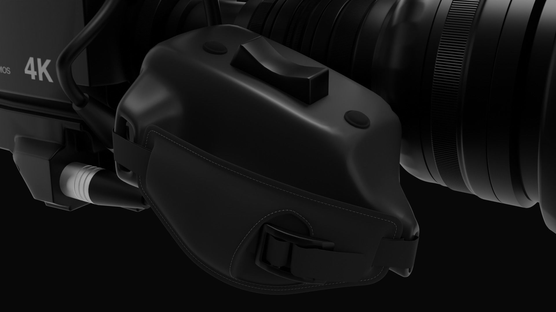 CAMERA PXW Z750 3D model_5