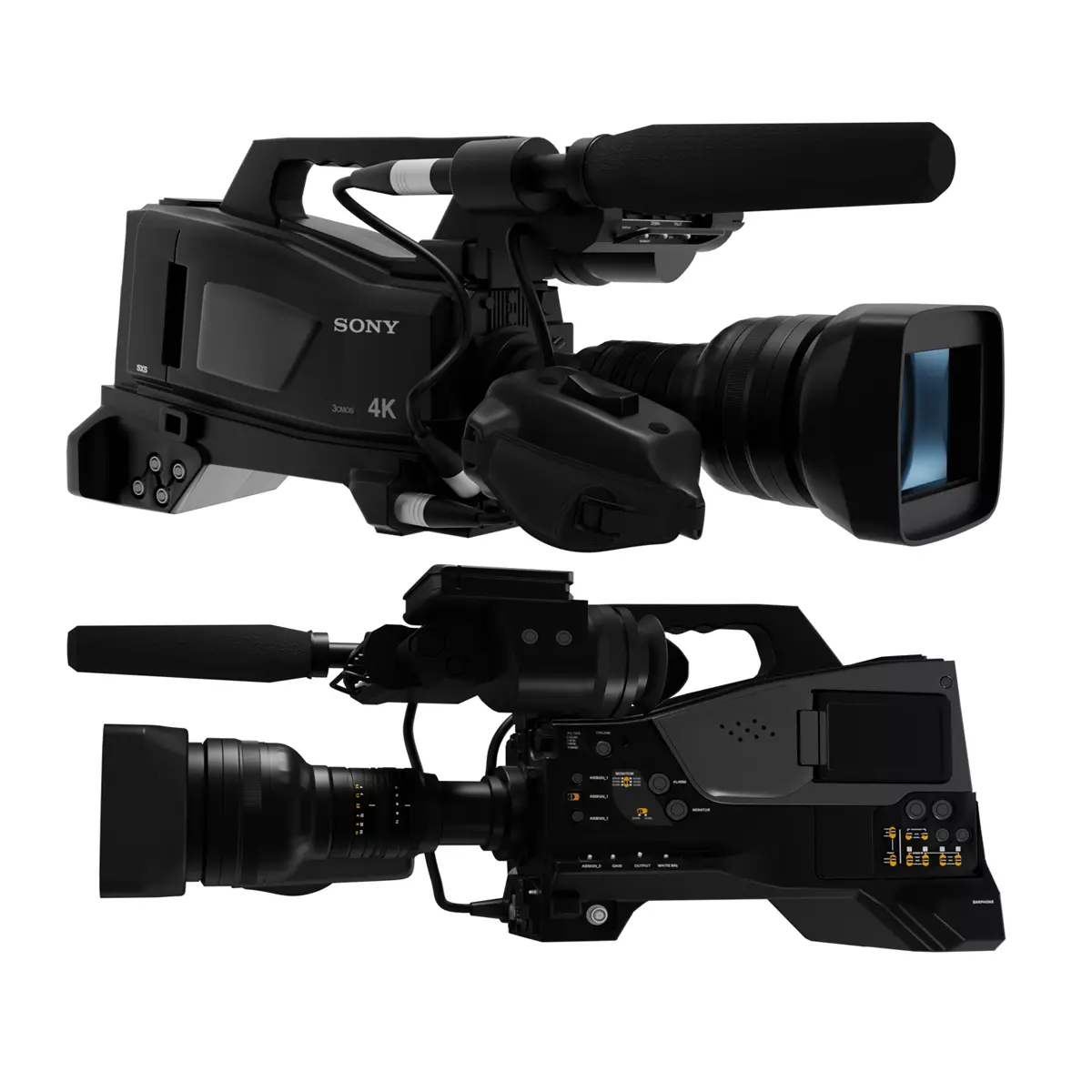 CAMERA PXW Z750 3D model_0