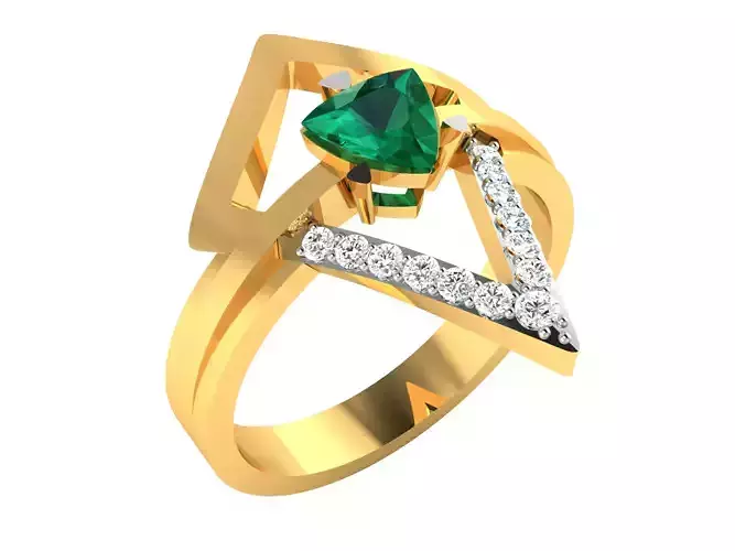 Solitaire Wedding Engagement Ring