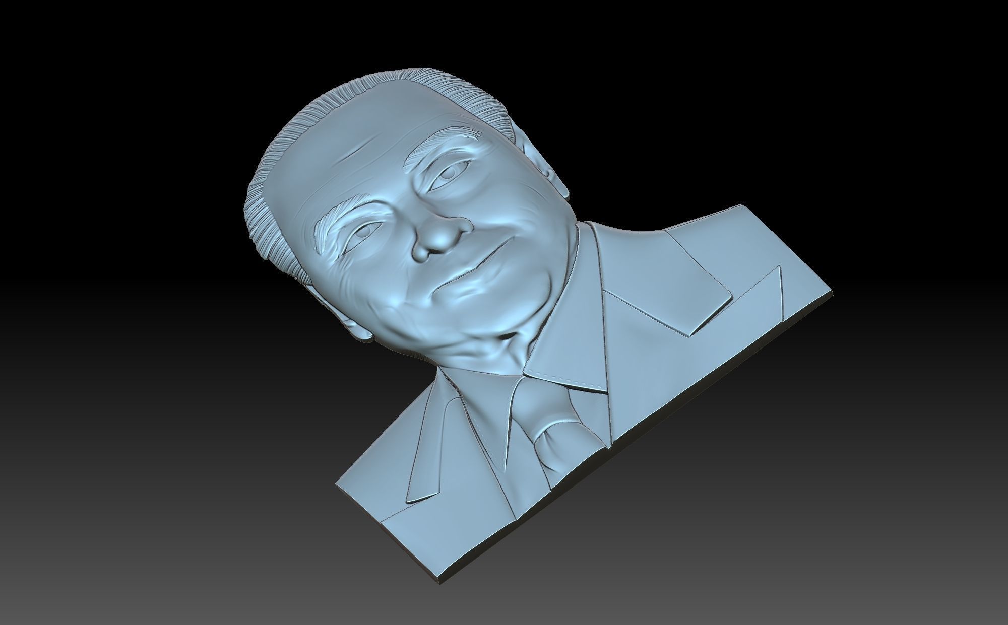 Berlusconi Silvio 3D print model_8