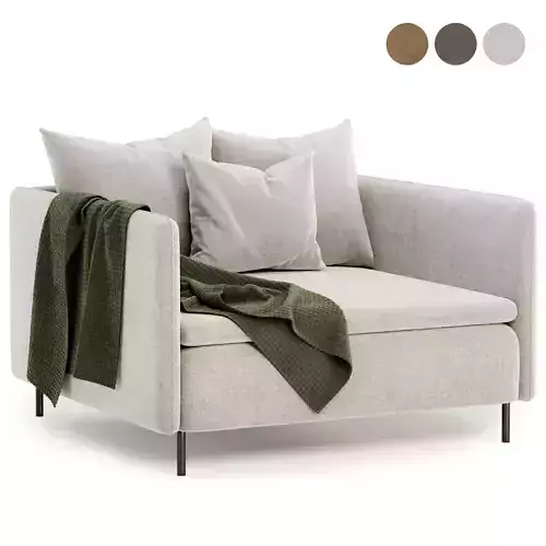 Fauteuil XL armchair 3D model