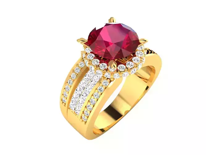 Solitaire Engagement Wedding Ring