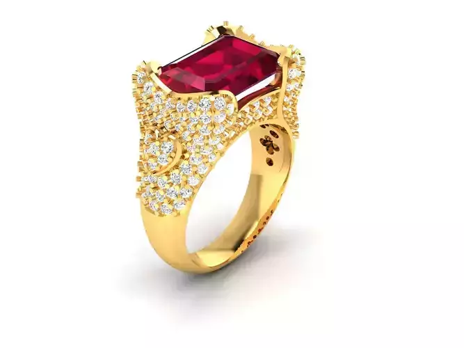 Solitaire Engagement Wedding Ring