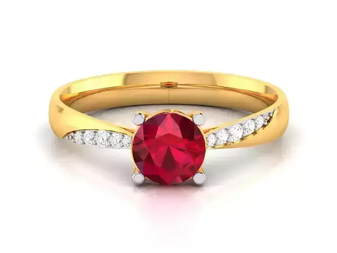 Solitaire Engagement Wedding Ring