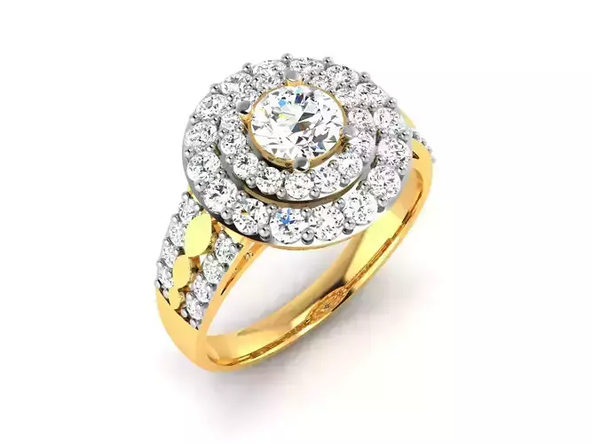 Solitaire Engagement Wedding Ring