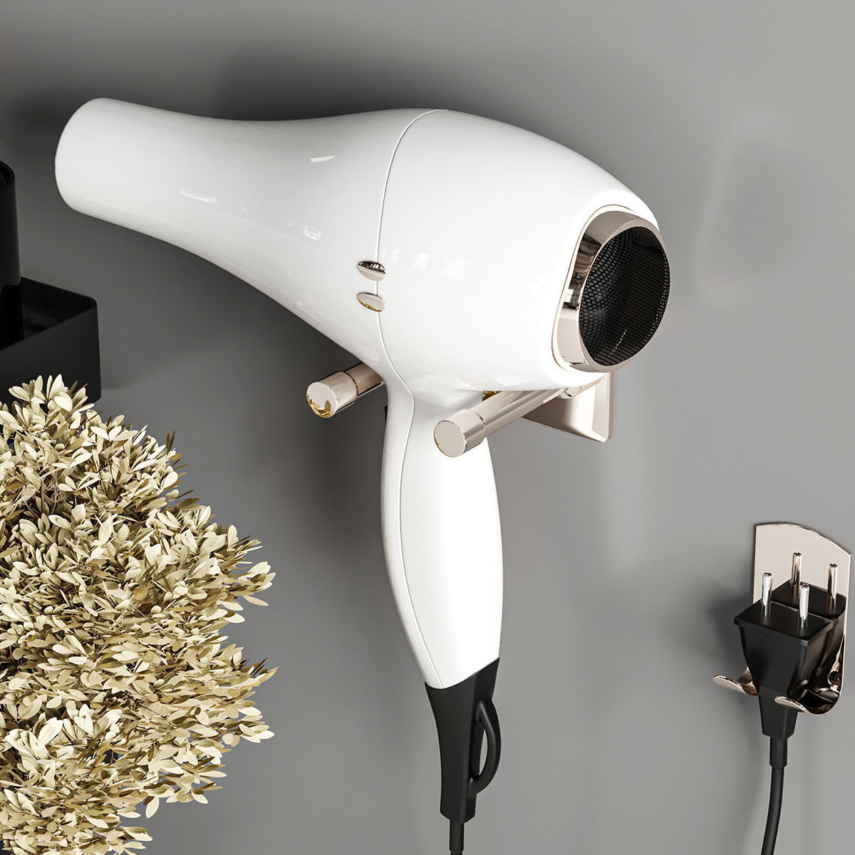 Bathroom accessories 3D model_1