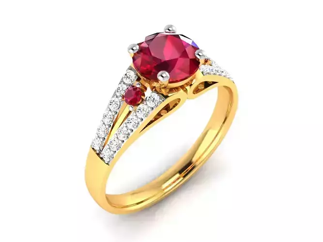 Solitaire Engagement Wedding Ring