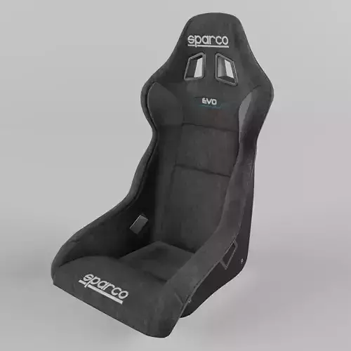 Racing Seat Sparco EVO QRT Suede Black