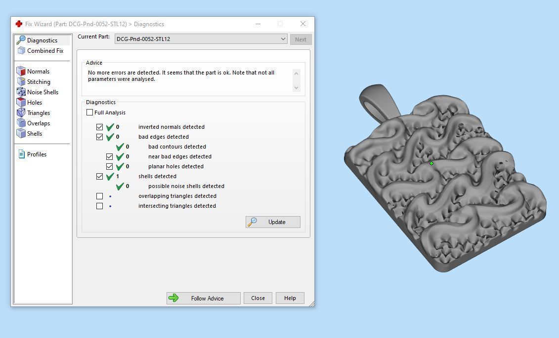 Zodiac pendant 3D print model_6