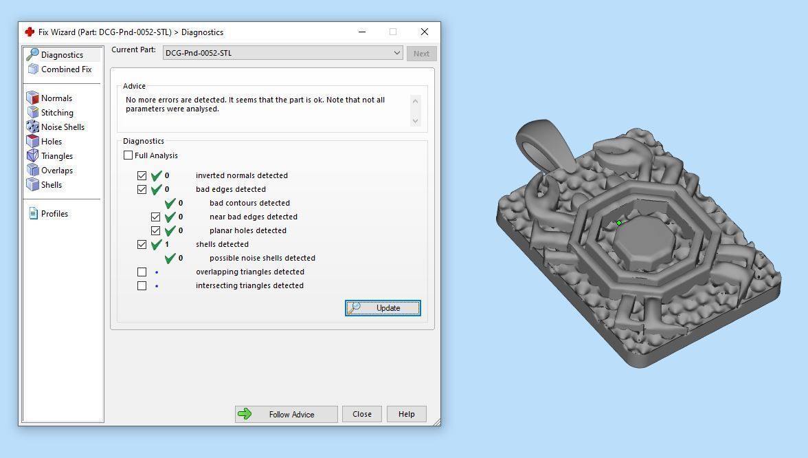 Zodiac pendant 3D print model_7