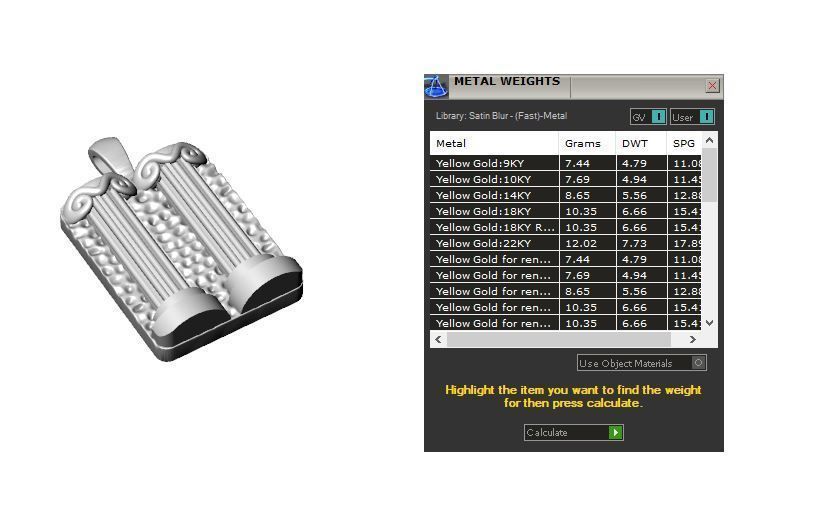 Zodiac pendant 3D print model_16