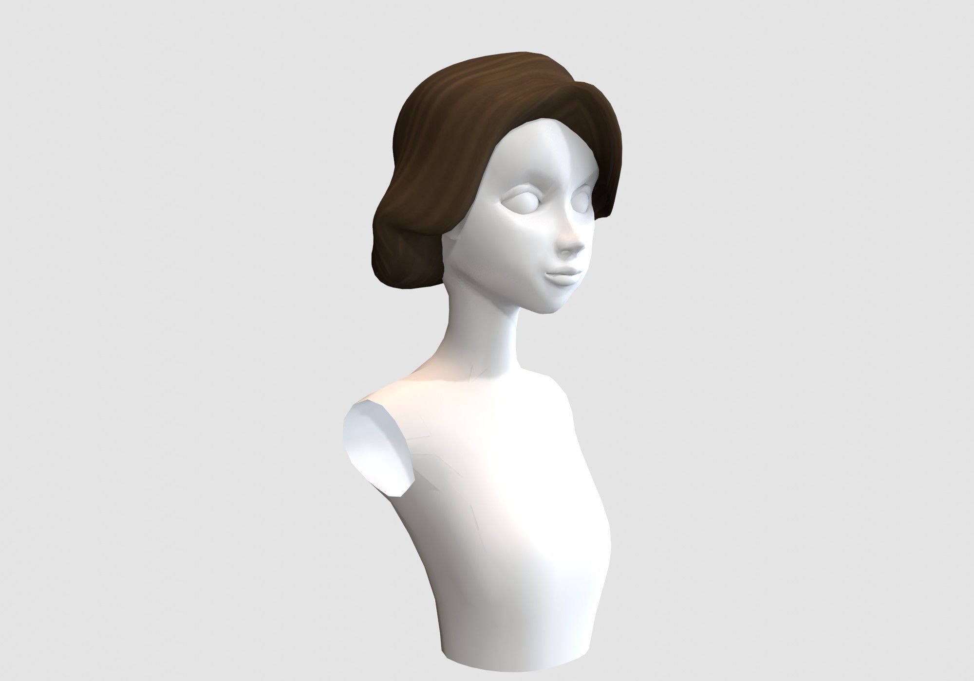 Hairstyles collection mannequin head with hair _6