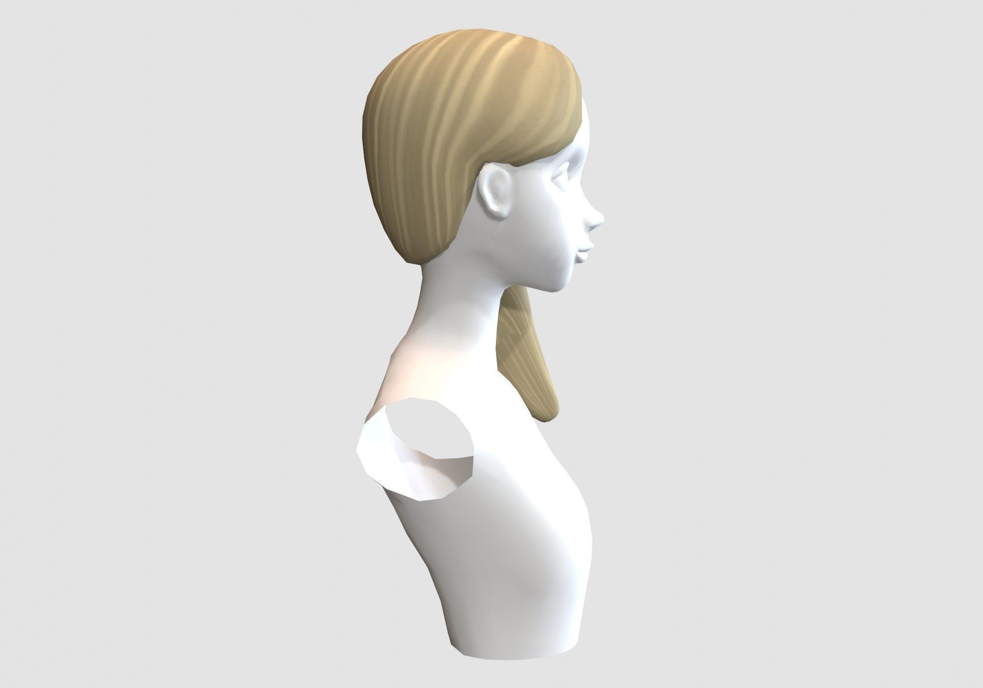 Hairstyles collection mannequin head with hair _27