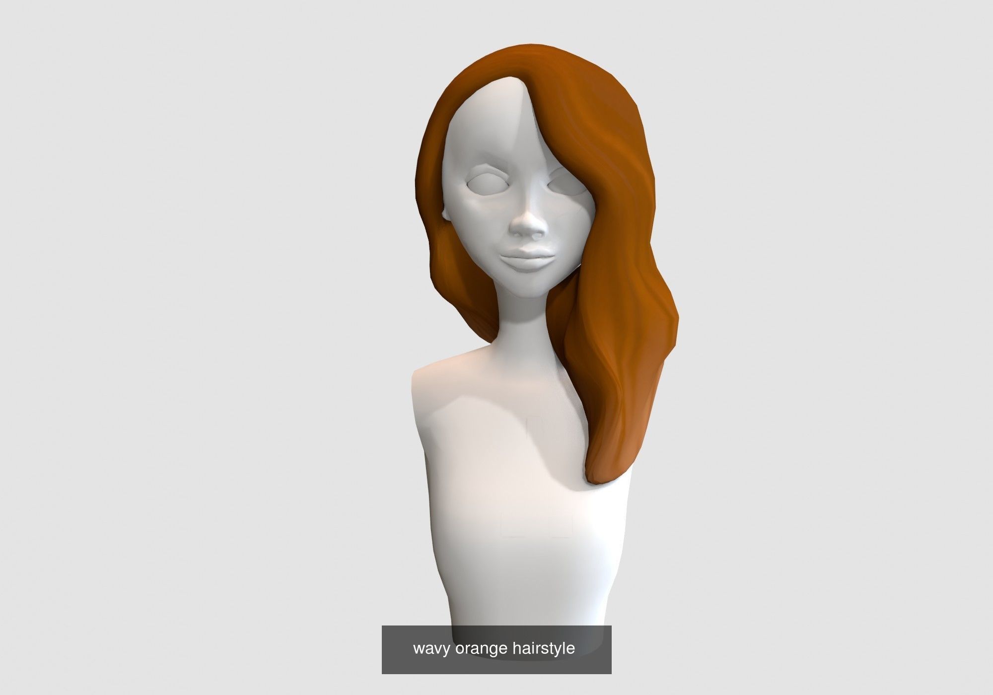 Hairstyles collection mannequin head with hair _1