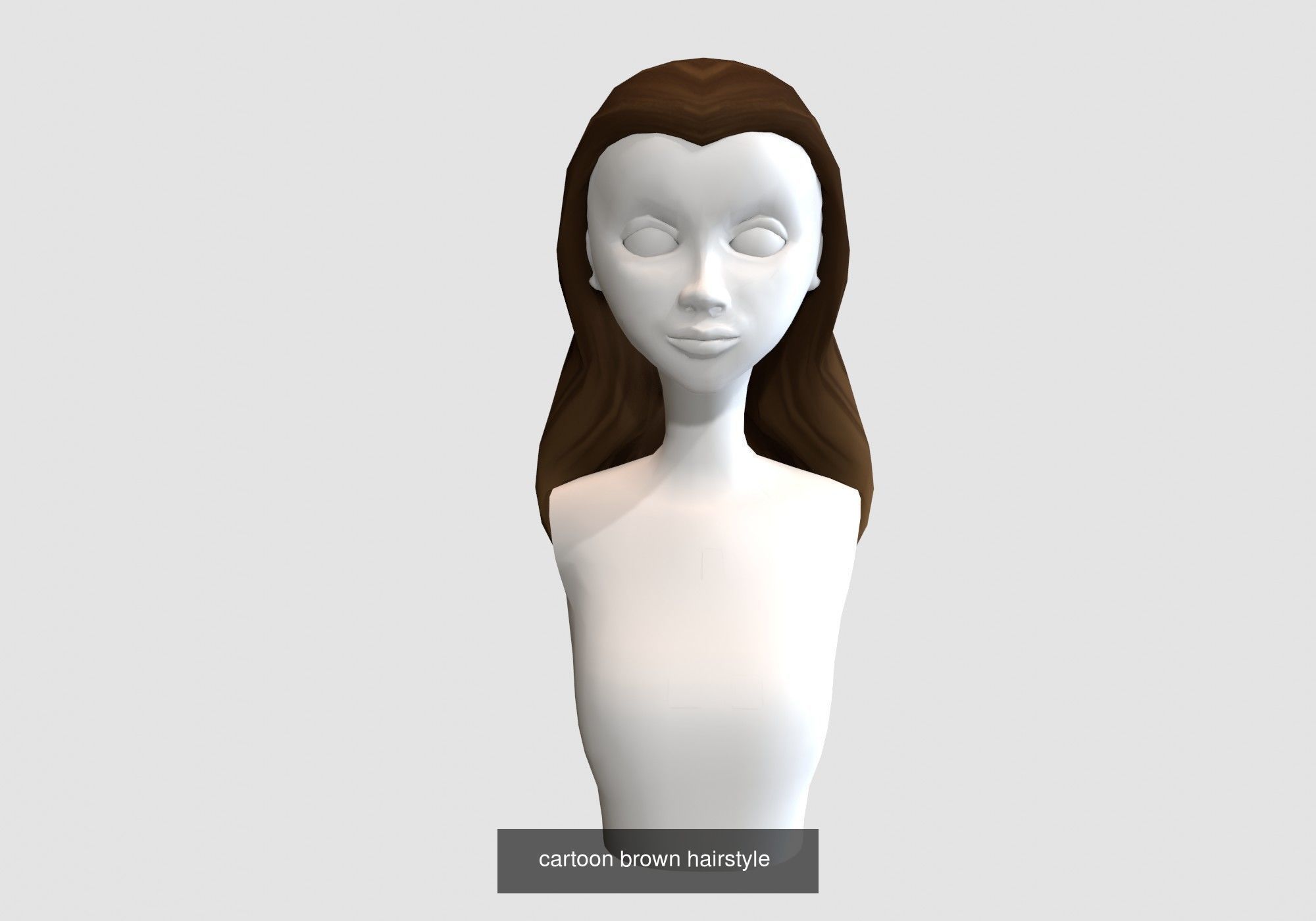 Hairstyles collection mannequin head with hair _5