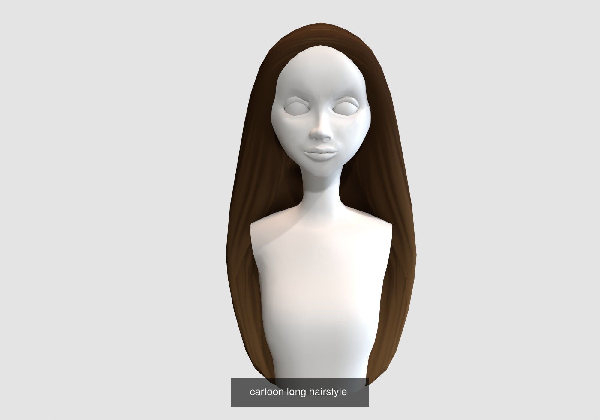 Hairstyles collection mannequin head with hair _4