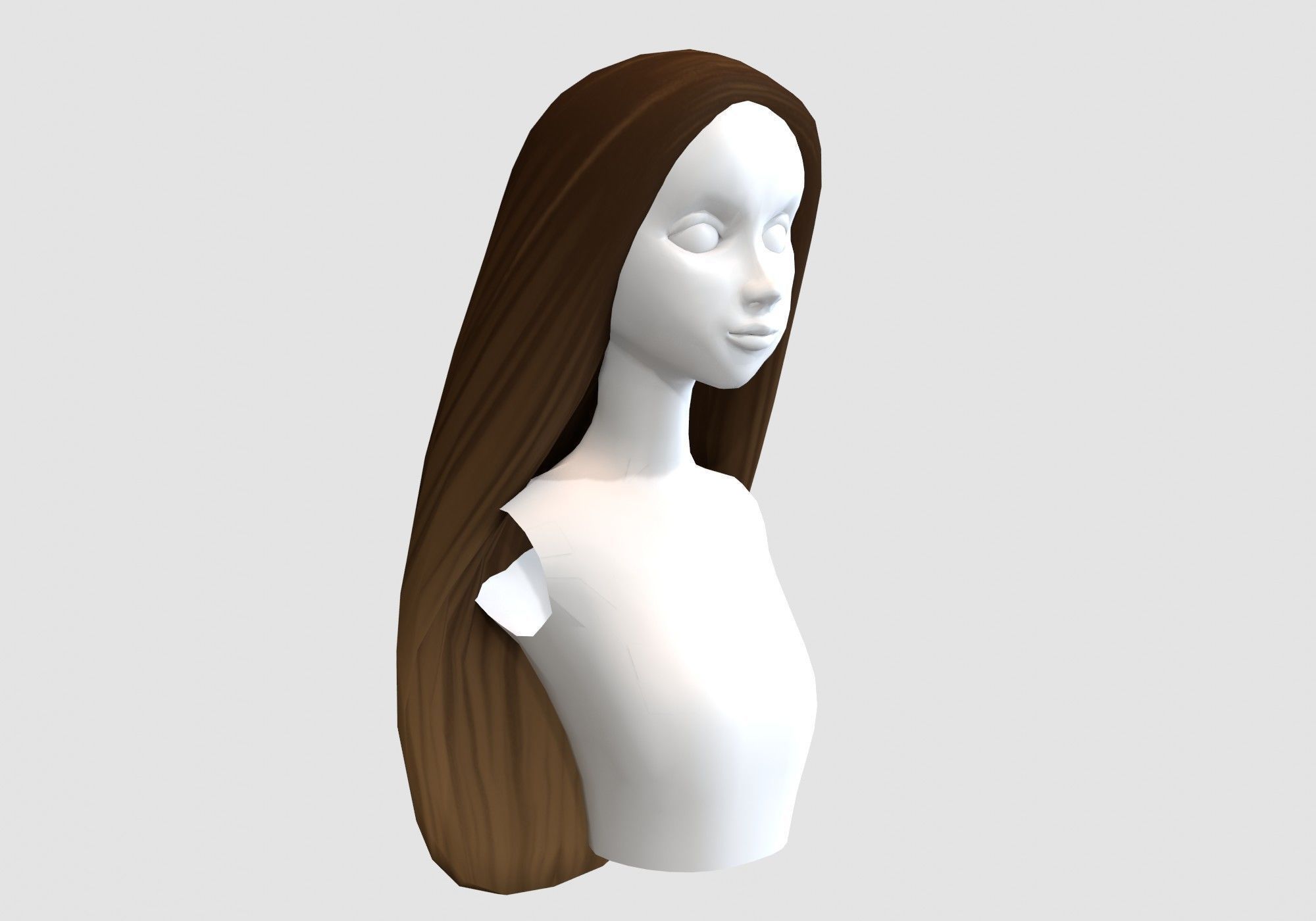 Hairstyles collection mannequin head with hair _23