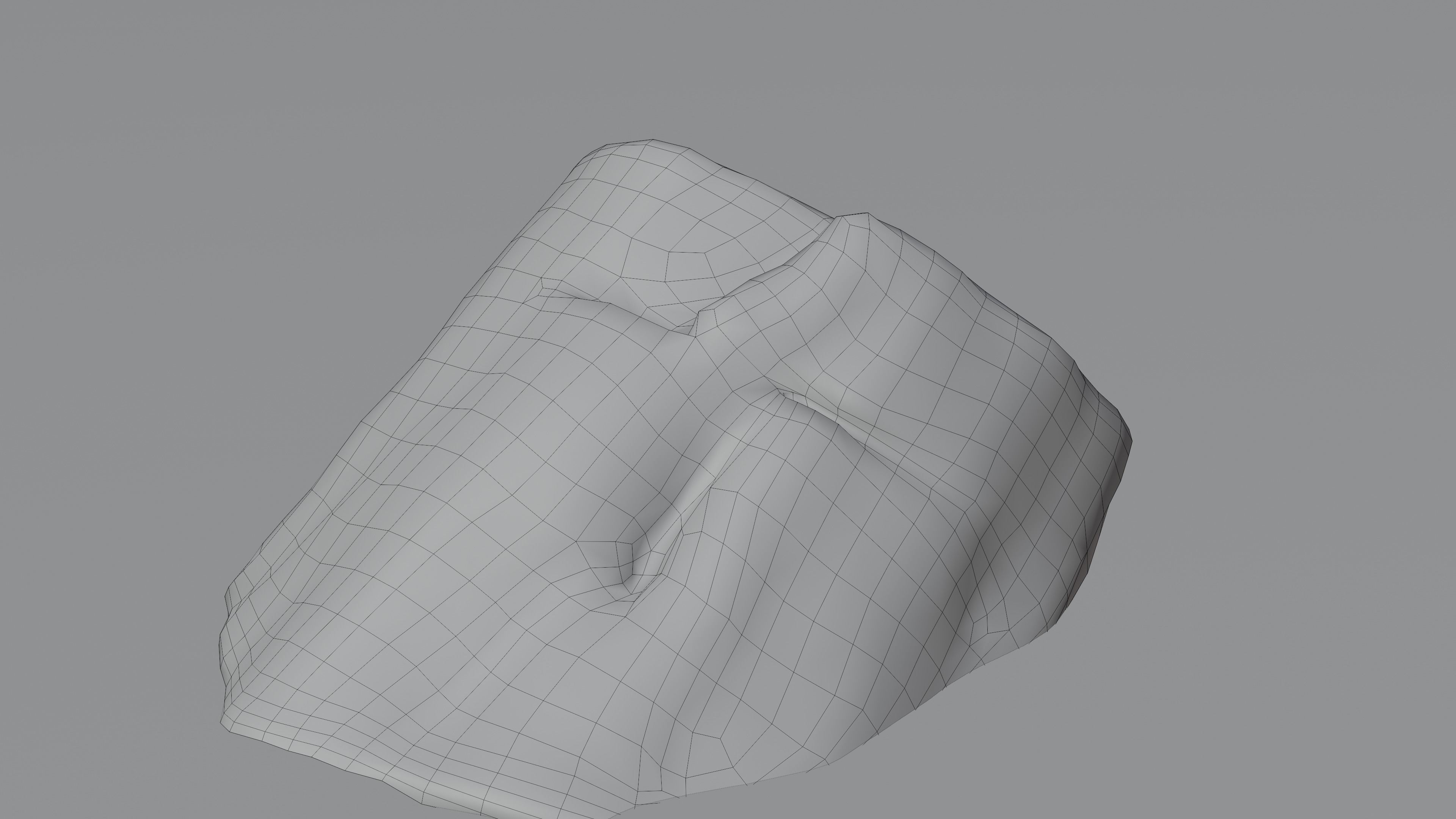 Tree Stump 001 Photoscan PBR Game Ready Low-poly 3D model_12