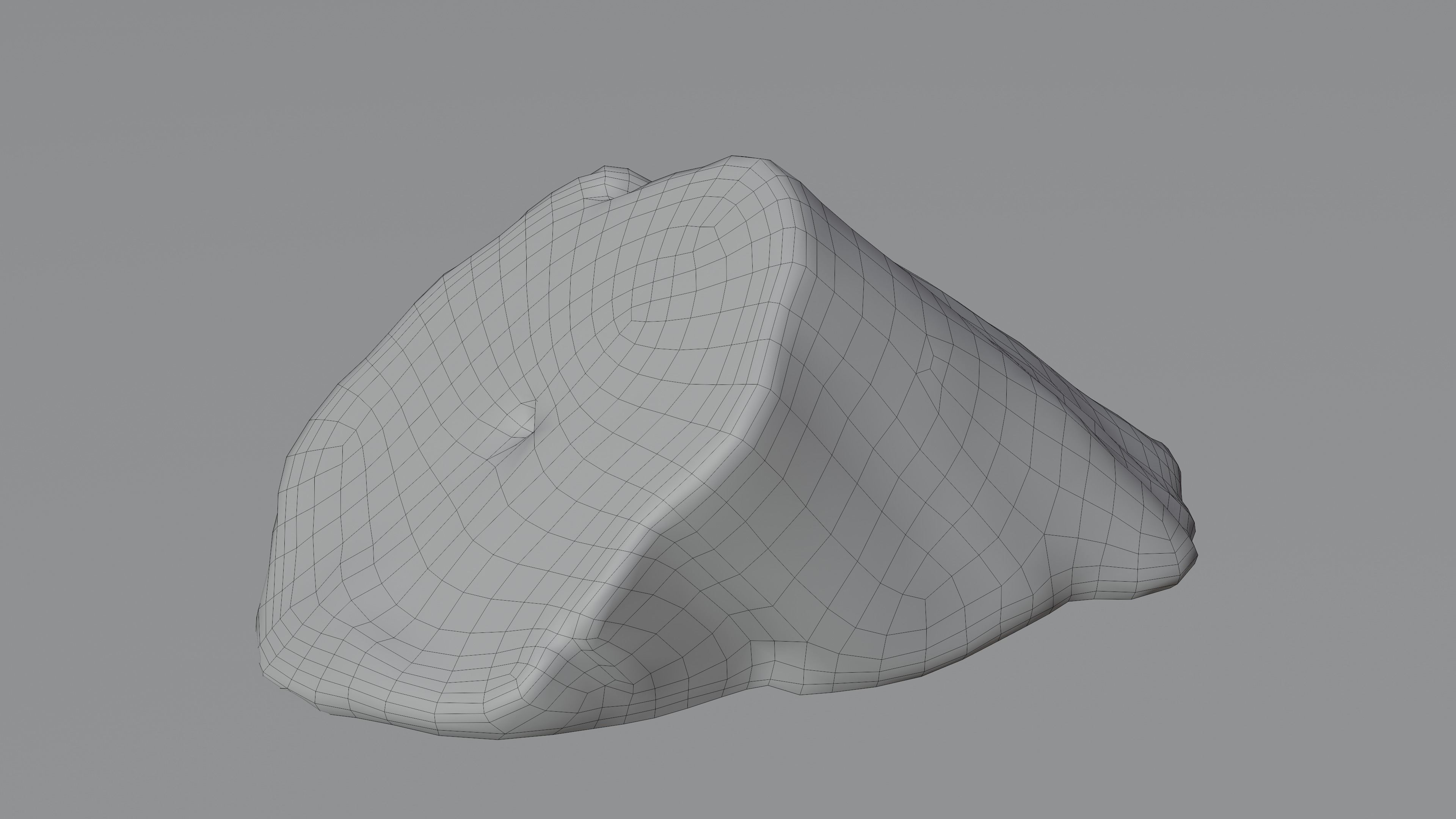 Tree Stump 001 Photoscan PBR Game Ready Low-poly 3D model_8