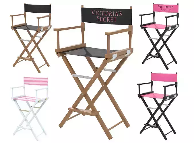 Directors and Makeup Victorias Secret Chair