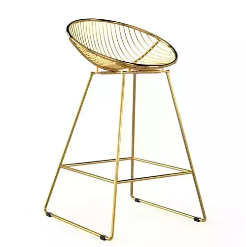 Wire metal Counter Stool