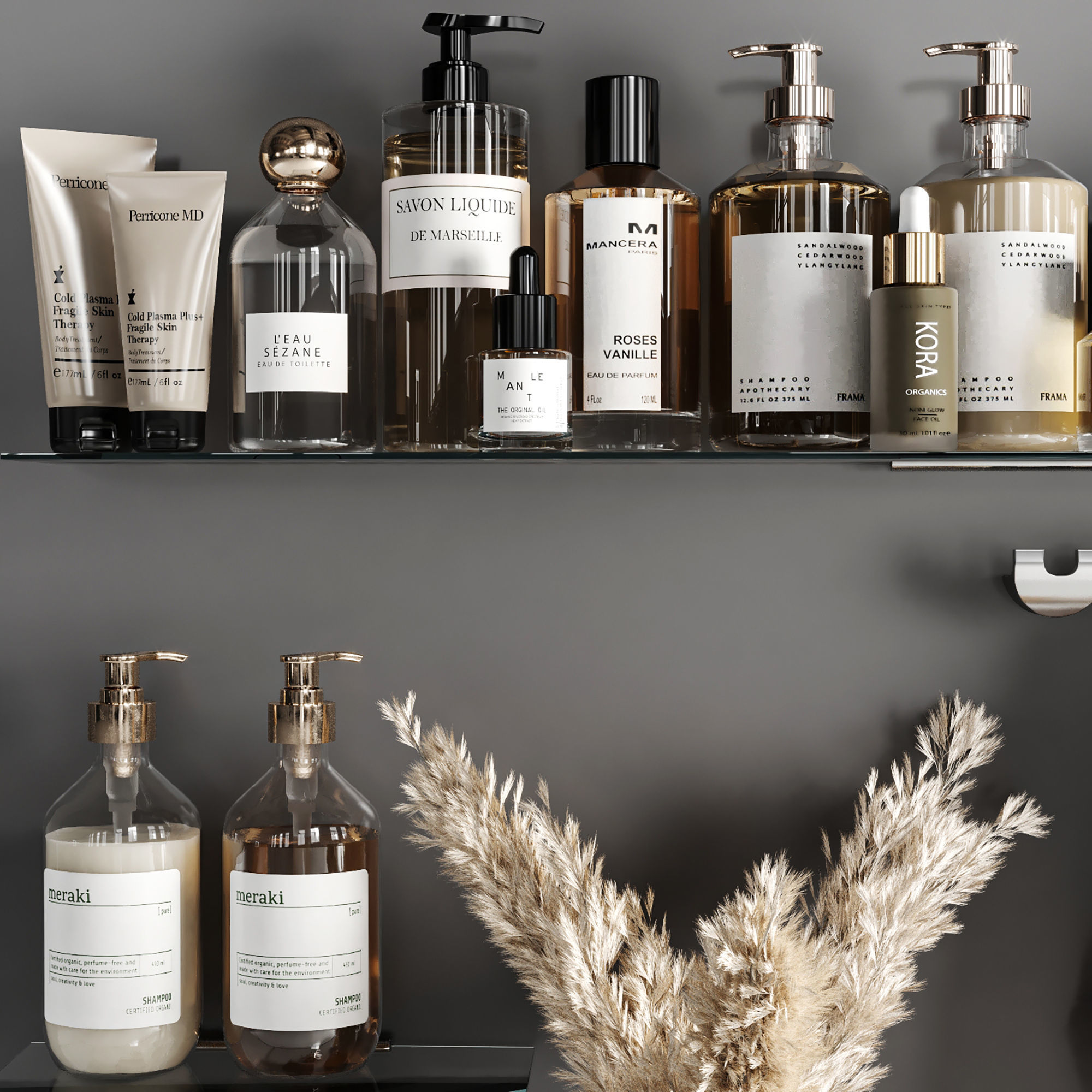 Bathroom accessories 3D model_2