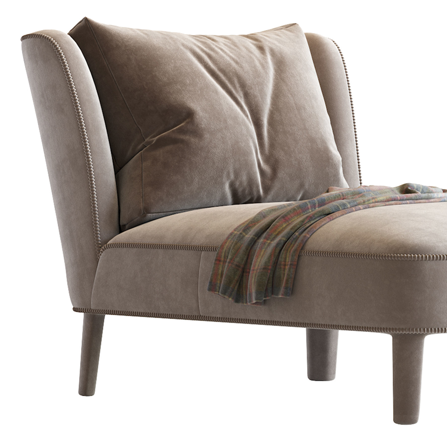 Febo Chaise Longue Maxalto 3D model_8