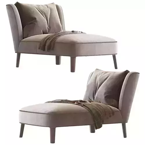Febo Chaise Longue Maxalto 3D model