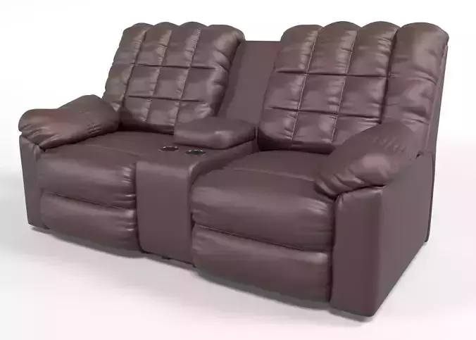 Leather sofa