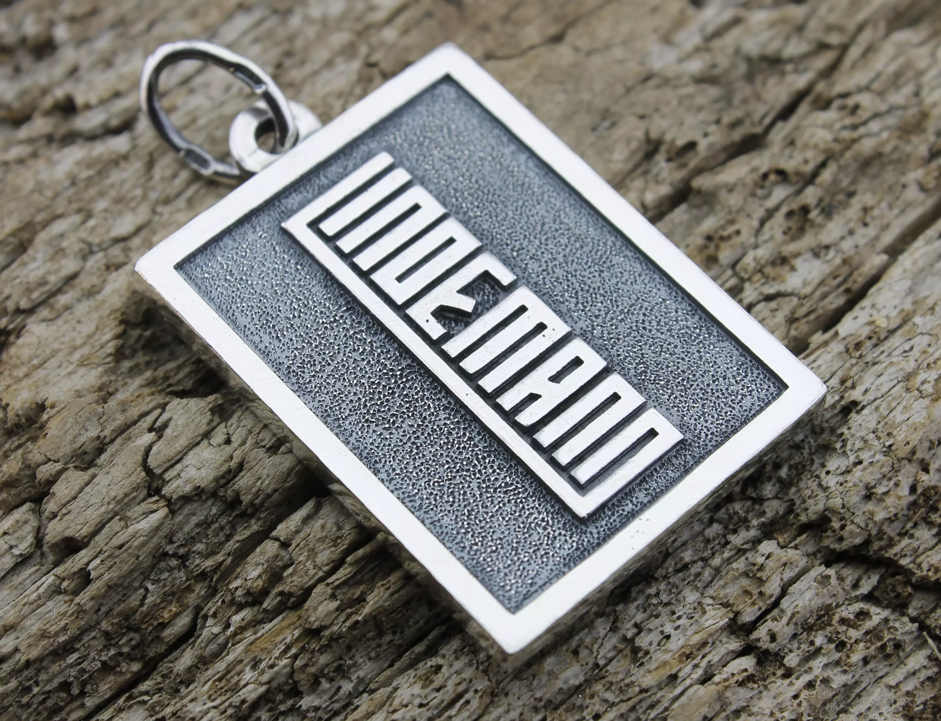 Lindemann pendant 2 sided 3d model for wax milling 3D print model