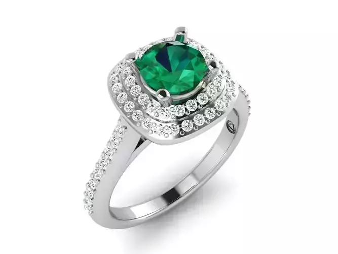 Solitaire Wedding Engagement Ring