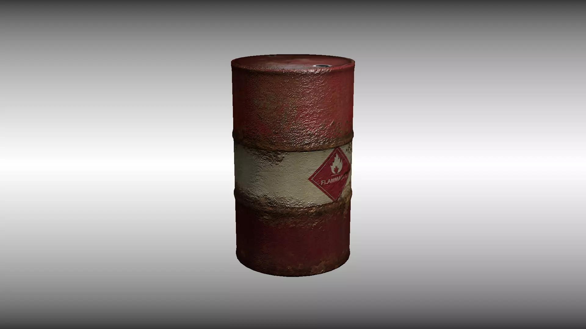 Oil Drum Free 3D model