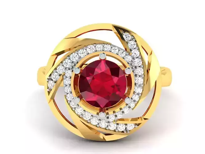 Solitaire Wedding Engagement Ring