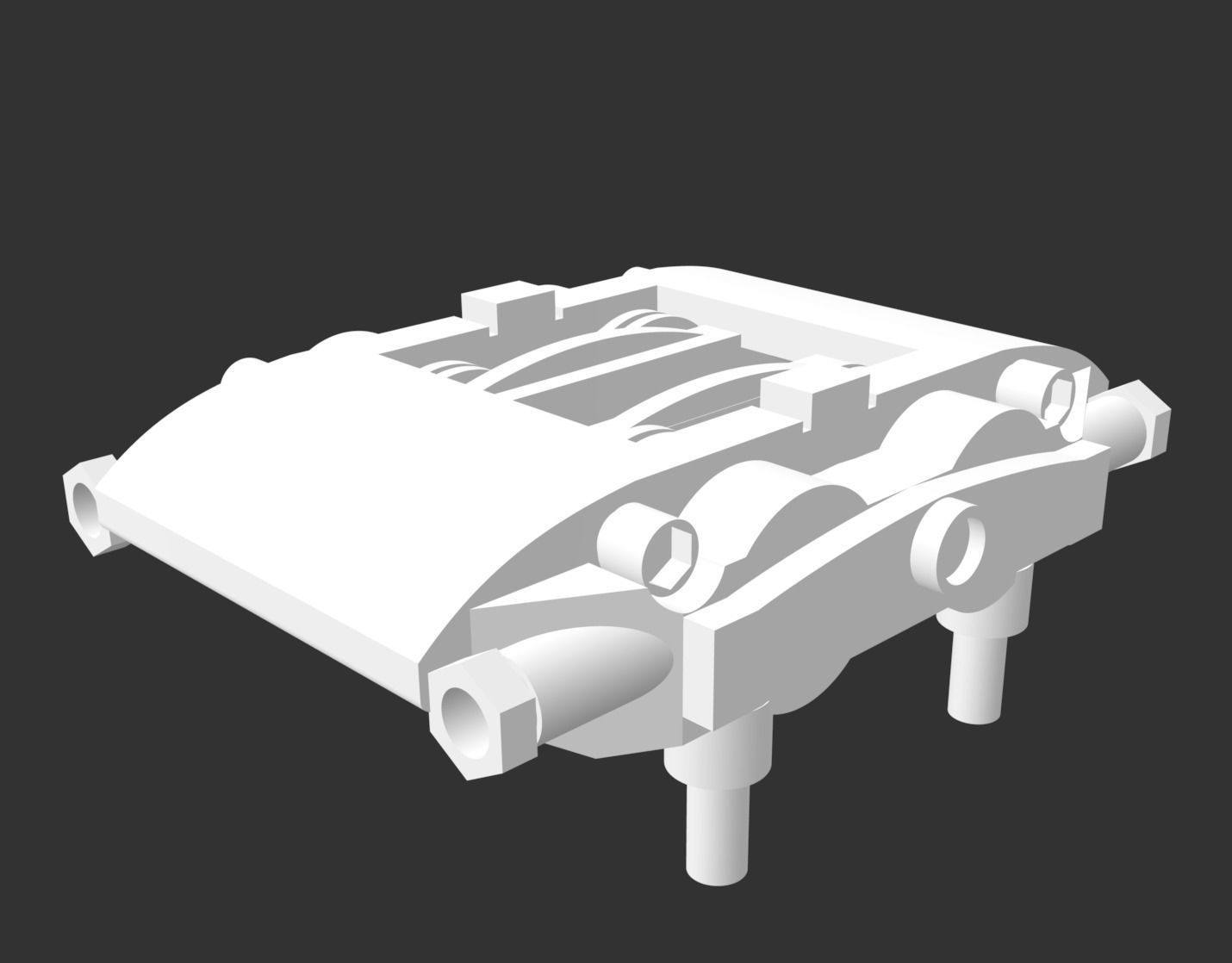 brakes for lotus 98T 1-12 MFH and others 3D print model_2