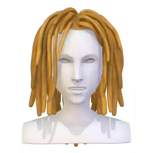 Hairstyle Dreadlocks Gold