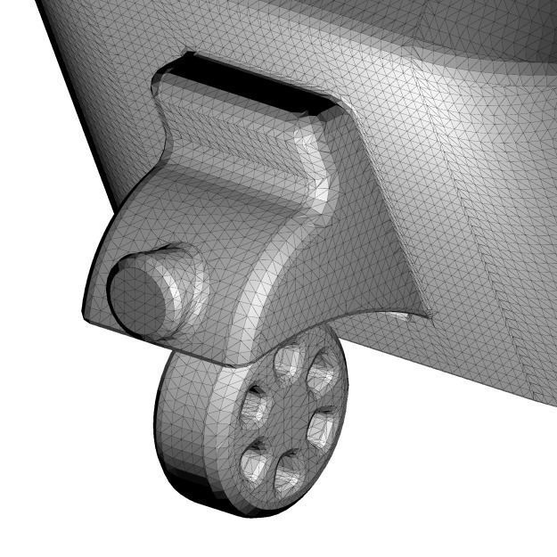 Mini Auto Rickshaw 3D model_5