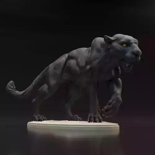Black Panther for 3D Printing