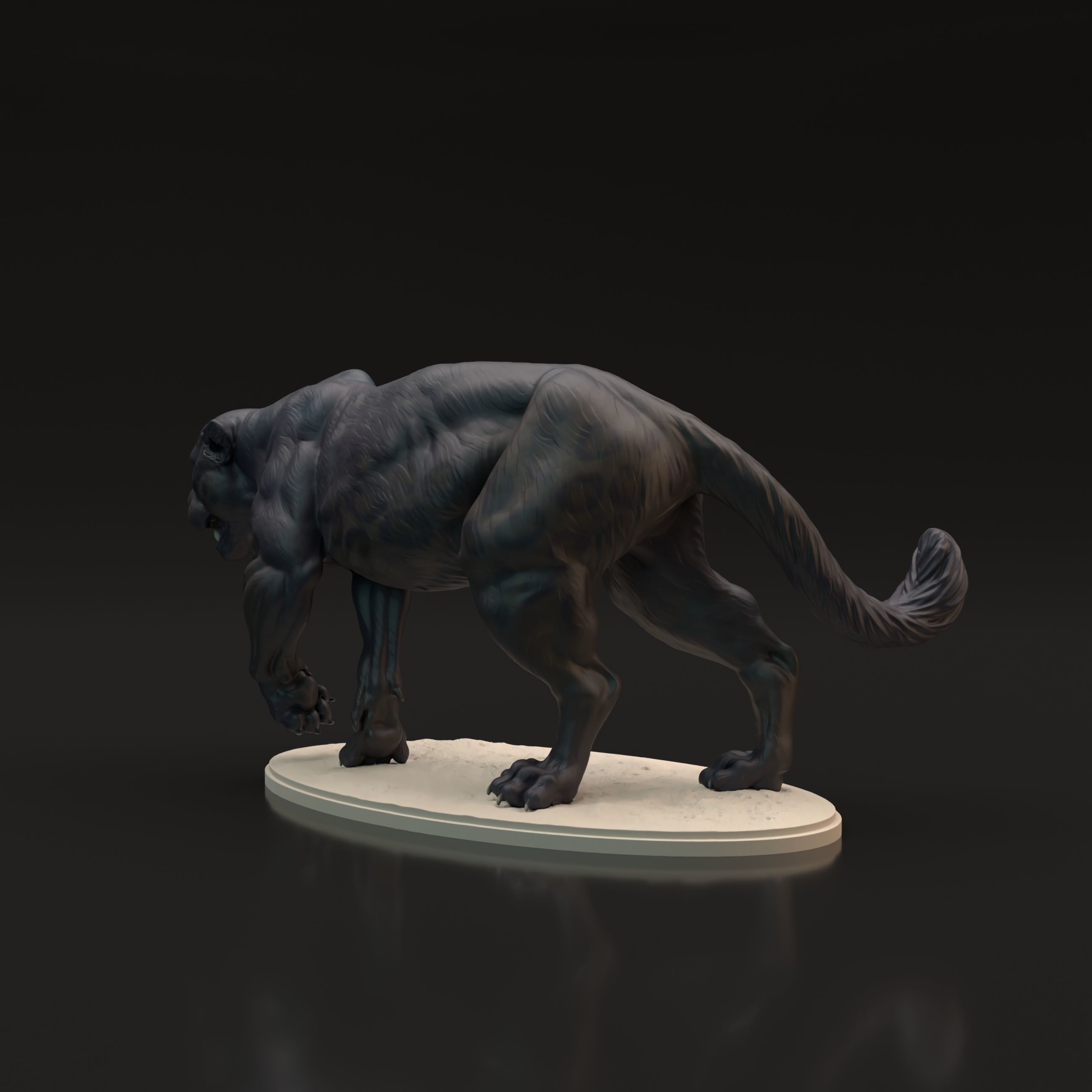 Black Panther for 3D Printing 3D print model_8