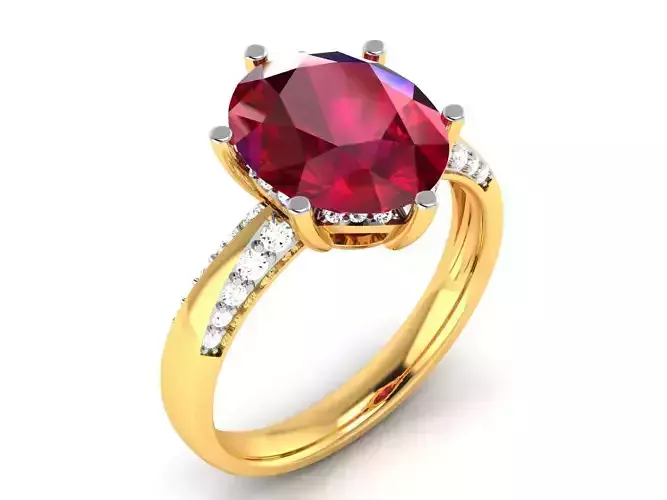 Solitaire Women Wedding Engagement Ring