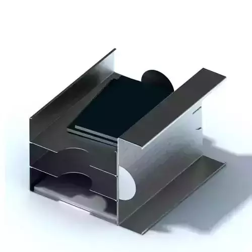 Metal Office Inbox Divider