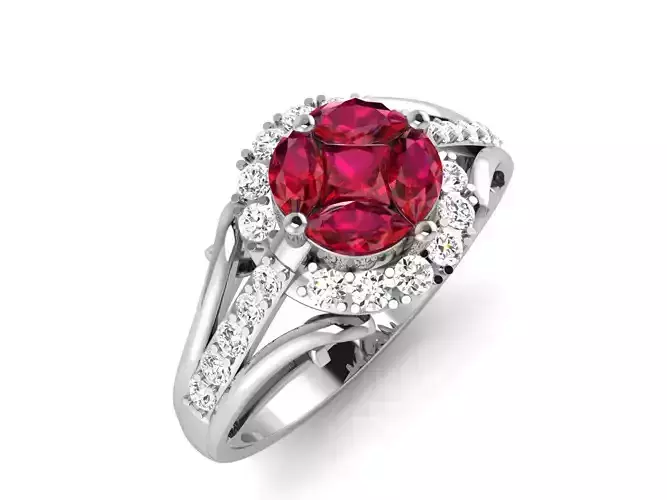 Solitaire Women Wedding Engagement Ring