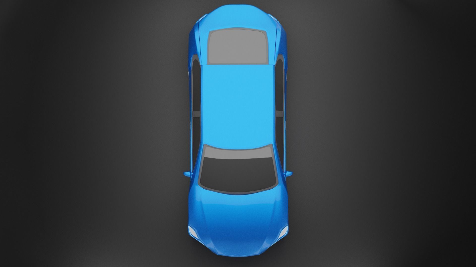 Tesla Car  3D model_1