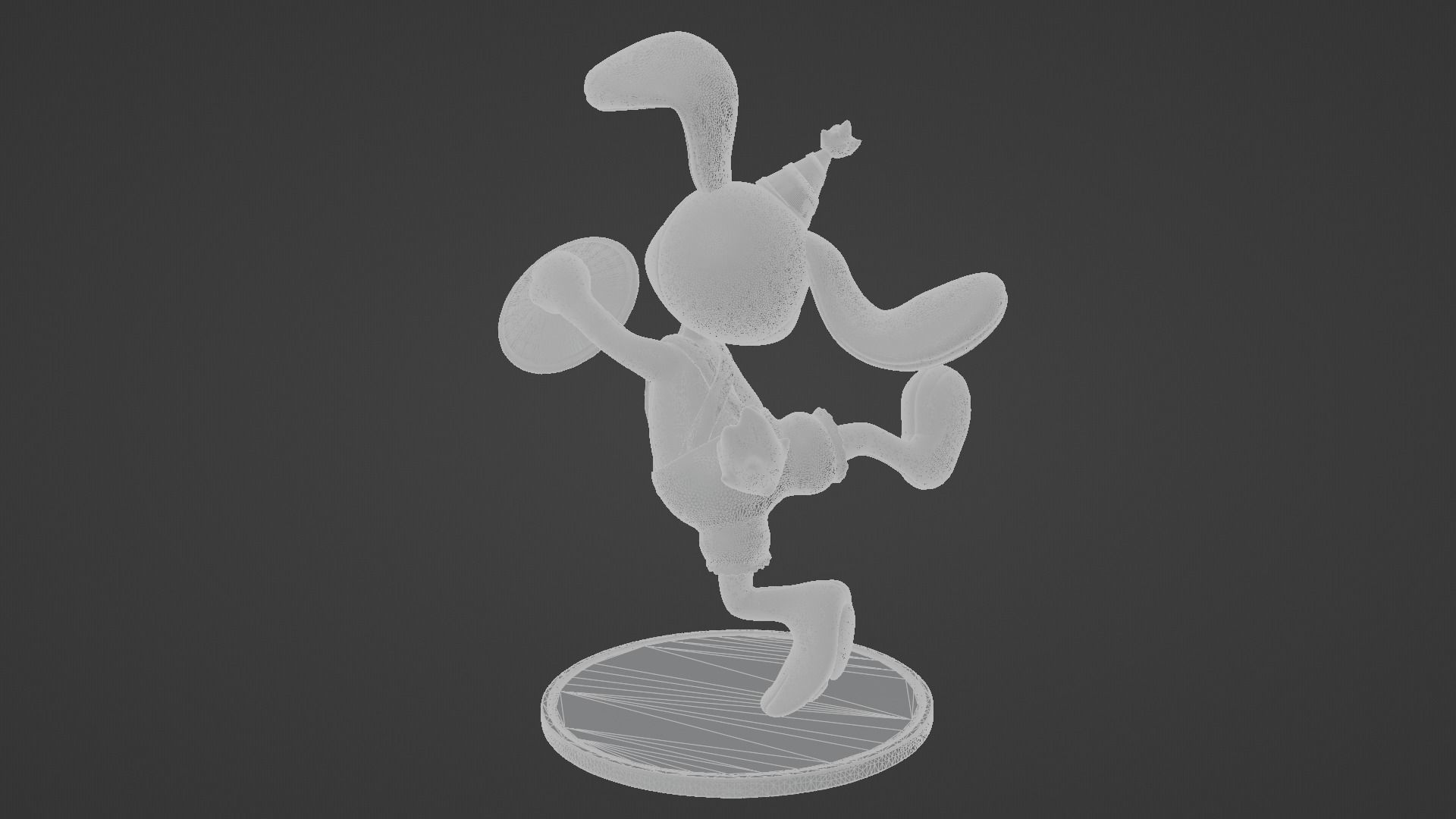 Bunzo Bunny fan made 3d print model 3D print model_8