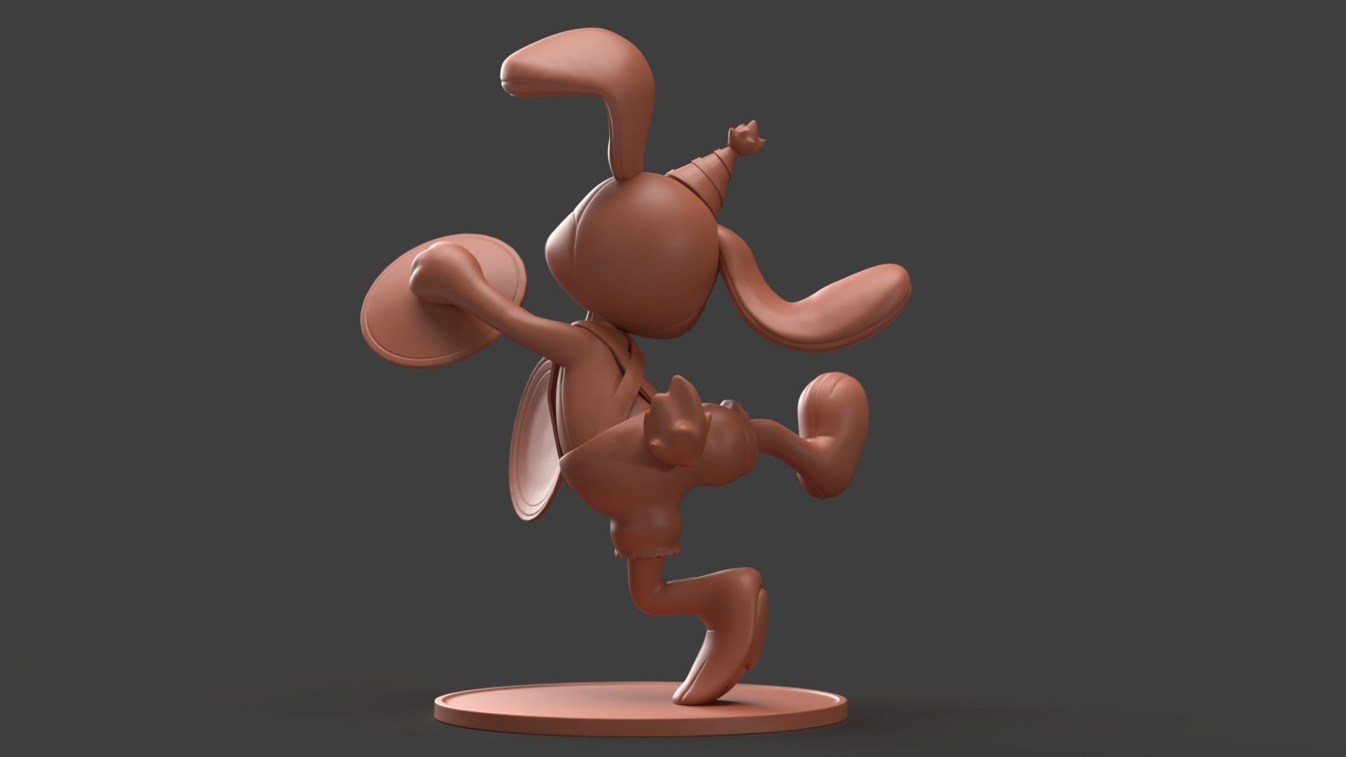 Bunzo Bunny fan made 3d print model 3D print model_3