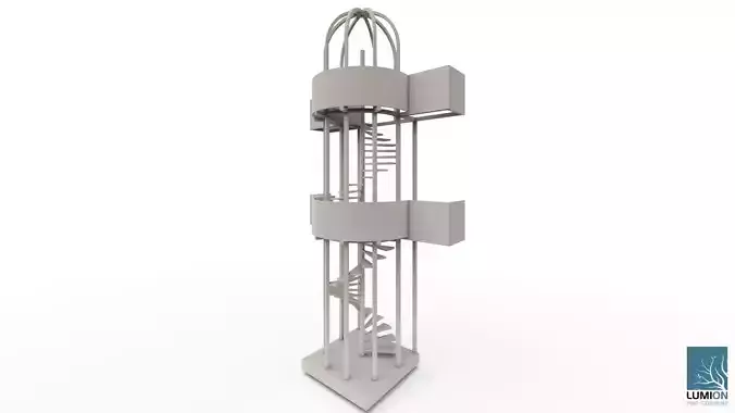 Fire Escape Stairs 001