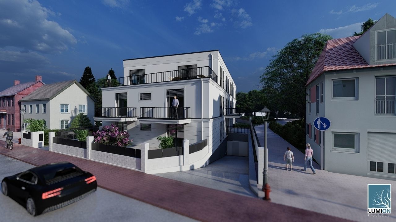 Residential Building 002 3D model_3