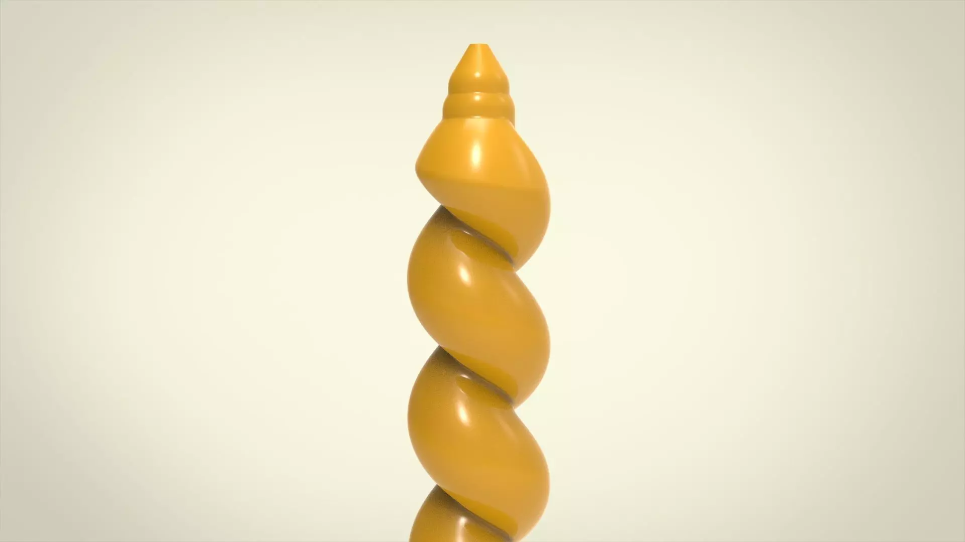 candle helicoidal for silicon mold  3D print model_0