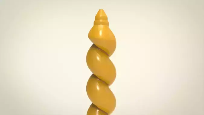 candle helicoidal for silicon mold 