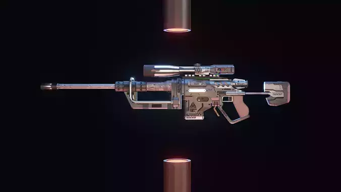 Sci-Fi sniper rifle